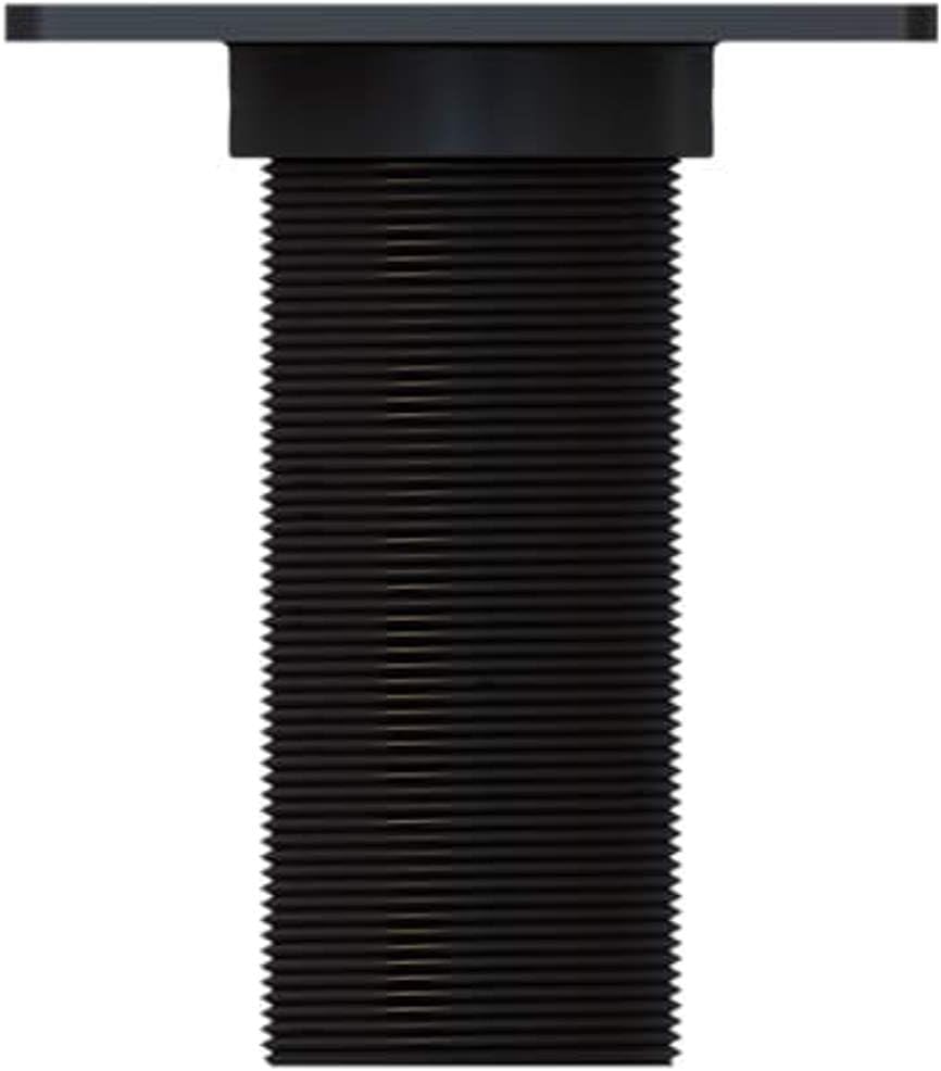 JKCA404 Flush Ceiling Adapter with 4" Extension, Black; Works with JR, JR2 and JR3 Projector Mounts; 300 lbs (136kg) Weight Capacity; Includes 4x4 Ceiling Adapter and 4" Extension Pipe