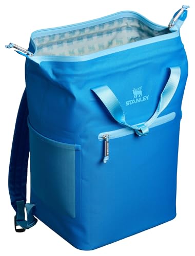 Image of Stanley All Day Madeleine Backpack Soft Cooler 20 Can Cooler with Handle and Shoulder Straps Insulated Travel Bag with Zipper BPA-Free