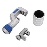 Taidda Rohrschneider-Set, Kupferrohrschneider für Aluminium- und Kupferrohre mit Hochfesten Trennscheiben, Ergonomisches Design für Sanitärinstallationen, Klimaanlagenwartung