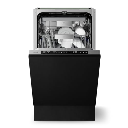 Klarstein Velaire Spülmaschine 45cm - Vollintegriert, 10 Plätze, 6 Programme, Leise 42 dB, B Energieklasse, AquaStop, Einbauspülmaschine, Geschirrspüler Klarstein Velaire Spülmaschine 45cm - Vollintegriert, 10 Plätze, 6 Programme, Leise 42 dB, B Energieklasse, AquaStop, Einbauspülmaschine, Geschirrspüler