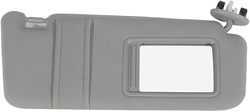 Miniatura 313 de SCITOO Visera solar para automóvil con espejo apto para 2010-2015 para CX-9 gris con techo solar (lado izquierdo del conductor)