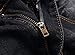 JUNBAOSS Men's Slim Fit Stretch Jeans Ripped Skinny Jeans for Men, Distressed Straight Leg Fashion Comfort Flex Waist Pants Men's Biker Zipper Deco Washed Straight Fit Elastic Denim Pants Trousers