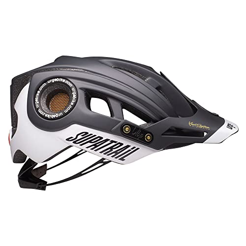 Casque Supatrail RH Panda finition haut de gamme noir et blanc