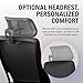 Elgato Embrace - Ergonomic Studio Chair with Waterfall Edge, Mesh Back, 4D Armrests, Discreet Logo, Adjustable Height, Tilt and Lock Mechanism, Rolling Base, Easy Assembly