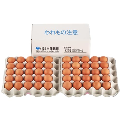 たまご 50個 入り(破損補償5個を含む)新鮮うみたて[ブランド 卵 いではのもみじ紅 ]