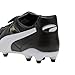 Puma Men's King Top Firm, Artificial Ground Soccer Cleats, Black/White/Gold, 11, Medium
