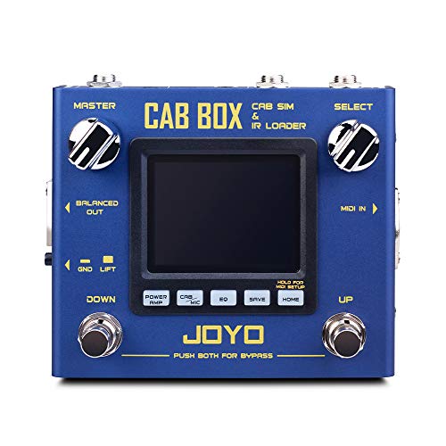 Joyo Cabinet Modeling And Power Amp Simulator Effect Pedal Supports Third Party Irs Loading For Electric Guitar & Bass (Cab Box R-08) #TOP1