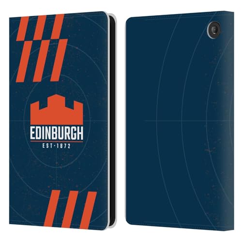 Étui portefeuille cuir Amazon Fire 7 2022 Anti-Choc Edinburgh Rugby