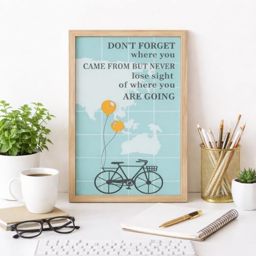Image of Home Decoration Items for Living Room, Wall Decor Items for Living Room, Motivational Wall Frames, Bed Room Home Balcony Wall Decoration Items, Wall Art Hanging, Anniversary, Birthday Gift for Women