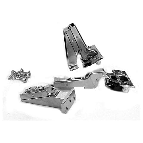 Blum CLIP top BLUMOTION Soft-Close Hinges, 110 degree, Self closing, Face Frame, with Mounting Plates (Inset - 8 pack) Cover