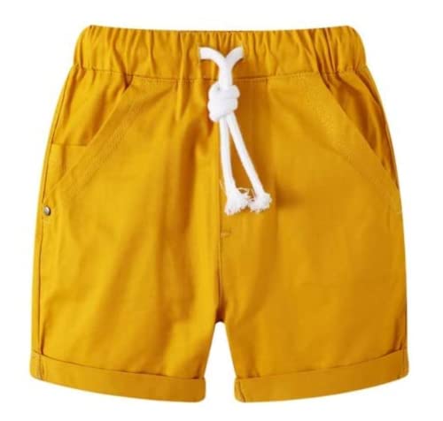 Image of Boys Summer Short Sets Outfits Cotton Casual Crewneck Short Sleeve Shirt Shorts Playwear Clothes Sets 2-7Y