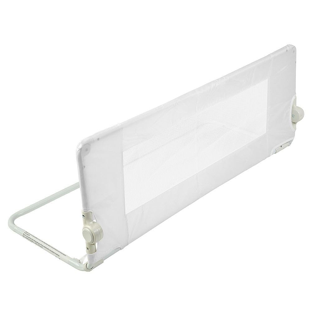 Safetots Barandilla de Cama, Blanca, 100cm de Ancho x 40cm de Alto, Protector de Cama para Niños Pequeños, Barrera de Cama