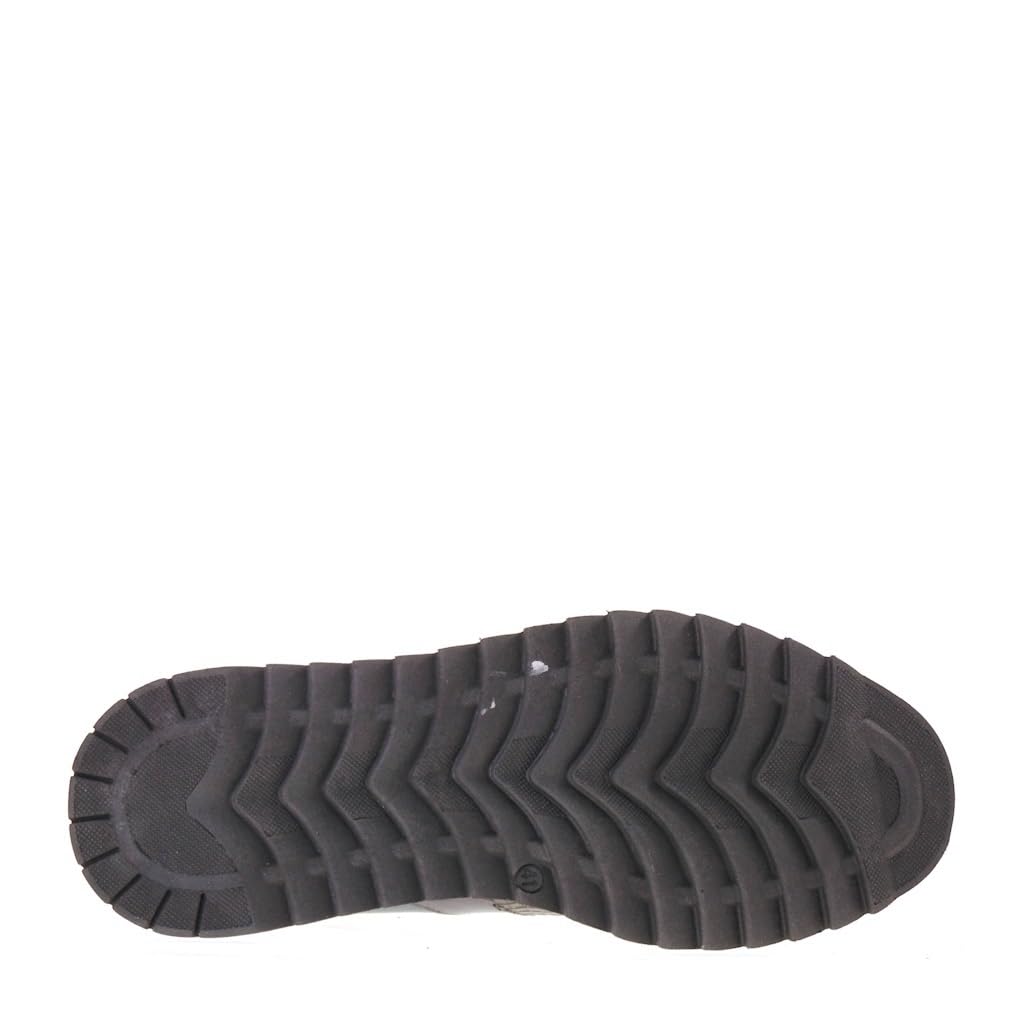 076006 Stringate Basse Uomo Pelle Suola Gomma Gambale Caviglia