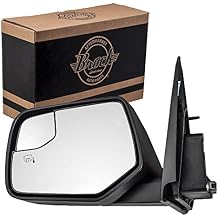 Drivers Power Side View Mirror Heated Blind Spot Glass Textured Replacement for 2008-2012 Escape 2008-2011 Mariner & Hybrid AL8Z-17683-CA