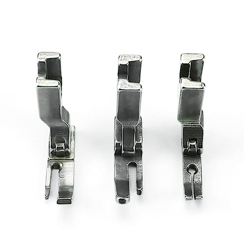 Pie Prensatela Zipper Foot Kit 3 Piezas para Máquina Industrial miniatura 5