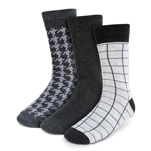 Men's Dress Socks - Patterned Socks - Fun Crew Socks + Argyle, Colorful, Funky Socks.