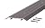 M-D Building Products 68353 1/2-Inch by 5-Inch - 72-Inch TH015 Fluted Saddle, Bronze