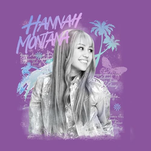 Disney Girl's Hannah Montana Pop Star Palm Tree T-Shirt2