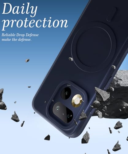 Image of WOW IMAGINE Back Case Cover for Realme 16 Pro 5G | Soft Matte Silicone Case| Slim Fit & Shockproof | Camera Protection Bumper Cover (Blue)