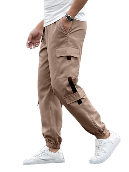 swastik aparels Swastik Apparels Men's Khaki Color Track Pant for Man | Track Pants | Joggers | Regular fit | Active wear-picture-10