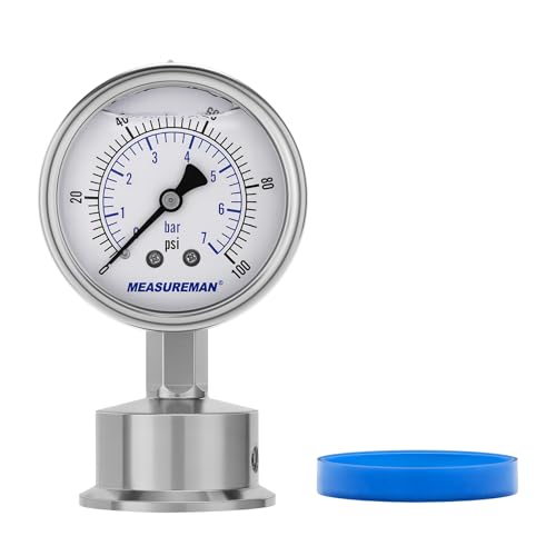 MEASUREMAN 0-100 PSI Gauge