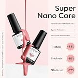 Modelones Zestaw lakierów żelowych do paznokci, 6 kolorów, UV/LED, do manicure i zdobienia paznokci