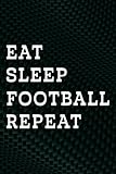 ADHD Behavior Tracker - Football Lineman Art For Men Gloves Hand In The Dirt Family: Football, Simple ADHD Behaviour Daily Journal for Kids, Teens & ... Daily Journal, Adhd Notebook,Budget Tracker