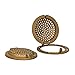 Groco RSC-4000 Bronze Round Hull Strainer W/access Door F/up To 4 Thru-hull
