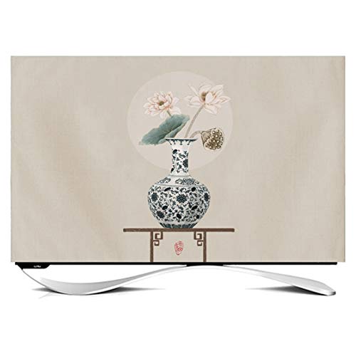Staubschutzabdeckung Chinesische Neue 55-Zoll-50-Zoll-LCD-TV-Set Schutzhülle Rand Computer-Monitor hängen Typ(Size:27in)