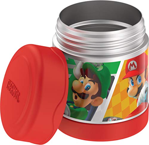 Image of Thermos F30020MB6 Funtainer 10 Ounce, Mario Kart insulated food jar, 10oz