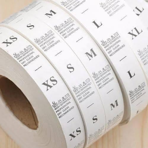 Image of Premium Taffeta Washable Roll Fabric Paper for Laundry Tagging (35mm x 200 Meter)