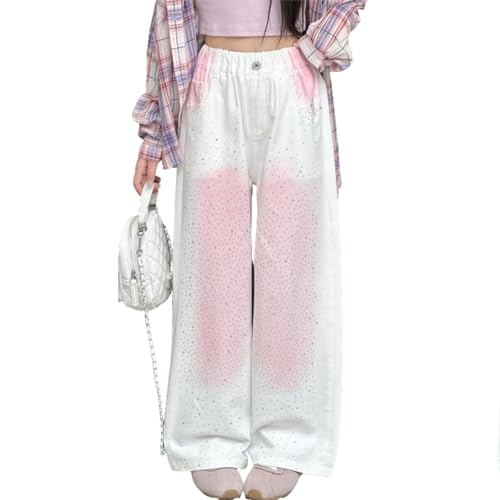 Jean évasé strass filles avec détails scintillants collection 2026