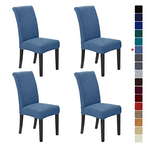 Howhic Stretch Chair Covers for Dining Room Set of 4,