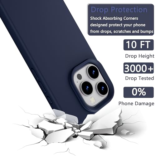 Image of iPhone 16 Pro Max Case Silicone (Midnight Blue)