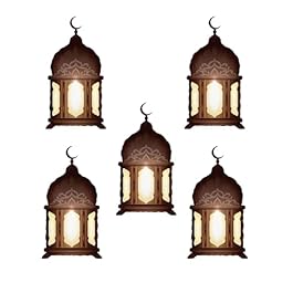 5pcs Brown Aluminum Foil...