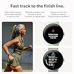 Google Pixel Watch 3 (45mm) Latest Model - Android Smartwatch, Heart Rate Tracking, Fitbit Advanced Running, Fitness Insights, 24-Hour Battery - Polished Silver Aluminum Case - Porcelain Band - Wi-Fi - Image 4