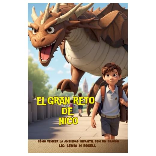 El gran reto de Nico: Cómo vencer la ansiedad infantil con la ayuda de un dragón: La lucha de un niño contra la ansiedad