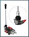 FAHKNS 1 Spool 11 GPM Hydraulic Flow Control Valve 3600 PSI SAE Ports Adjustable Relief Lever Handle Double Acting Parallel Center Tractor Loader W/Joystick Small Tractors/Tanks Loaders Log Splitters