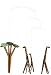 Giraffes On The Savannah Hanging Nursery Mobile - 24 Inches - Handmade in Denmark by Flensted