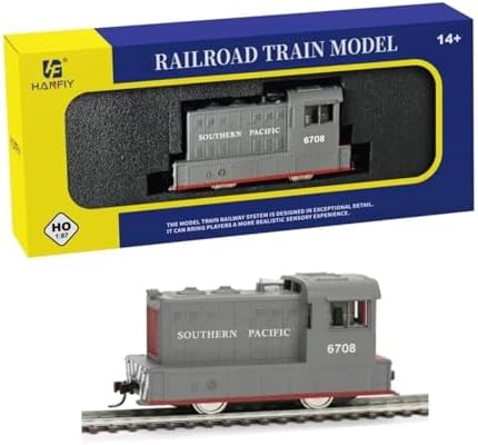 HTLNUZD 1/87 Model Train Set Narrow Gauge Model Railway Track, Nickel Silver Curved & Turnout Tracks, Perfect for Hobbyists & Train Collectors Premium Gift (96100) - 2