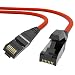 Produktbild AIXONTEC 10,0m Cat.7 OUTDOOR Ethernet RJ45 Cat.6A LAN Patchkabel 10 Gigabit GbE Netzwerkkabel Aussenbereich Draka UC900 Kategorie 7 PUR Profi-LAN Kabel geschirmt Rot UV-Beständig Öl-Beständig