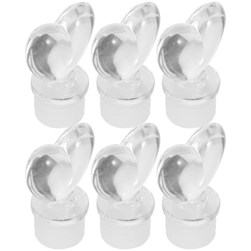 Tapones para botellas vintage de diseño elegante y funcional para el hogar, pack de 6 2