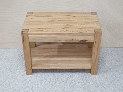 Martin Weddeling Holztisch, Beistelltisch Kernbuche massiv. Maße : 60x40x55cm hoch. Massanfertigung !