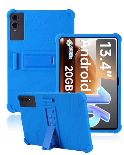 Coque TECLAST T65 13.4 antichoc évite les rayures silicone bleu