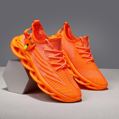 Image of EGMPDA Mens Shoes Running Slip On Tennis Walking Shoes Lightweight Breathable Sneakers for Gym Work Casual Soft Sole Trainers Non Slip Athletic Footwear