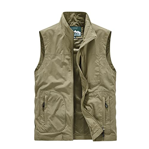 Gilet de sport RJJ veste légère multipoche vêtement de plein air