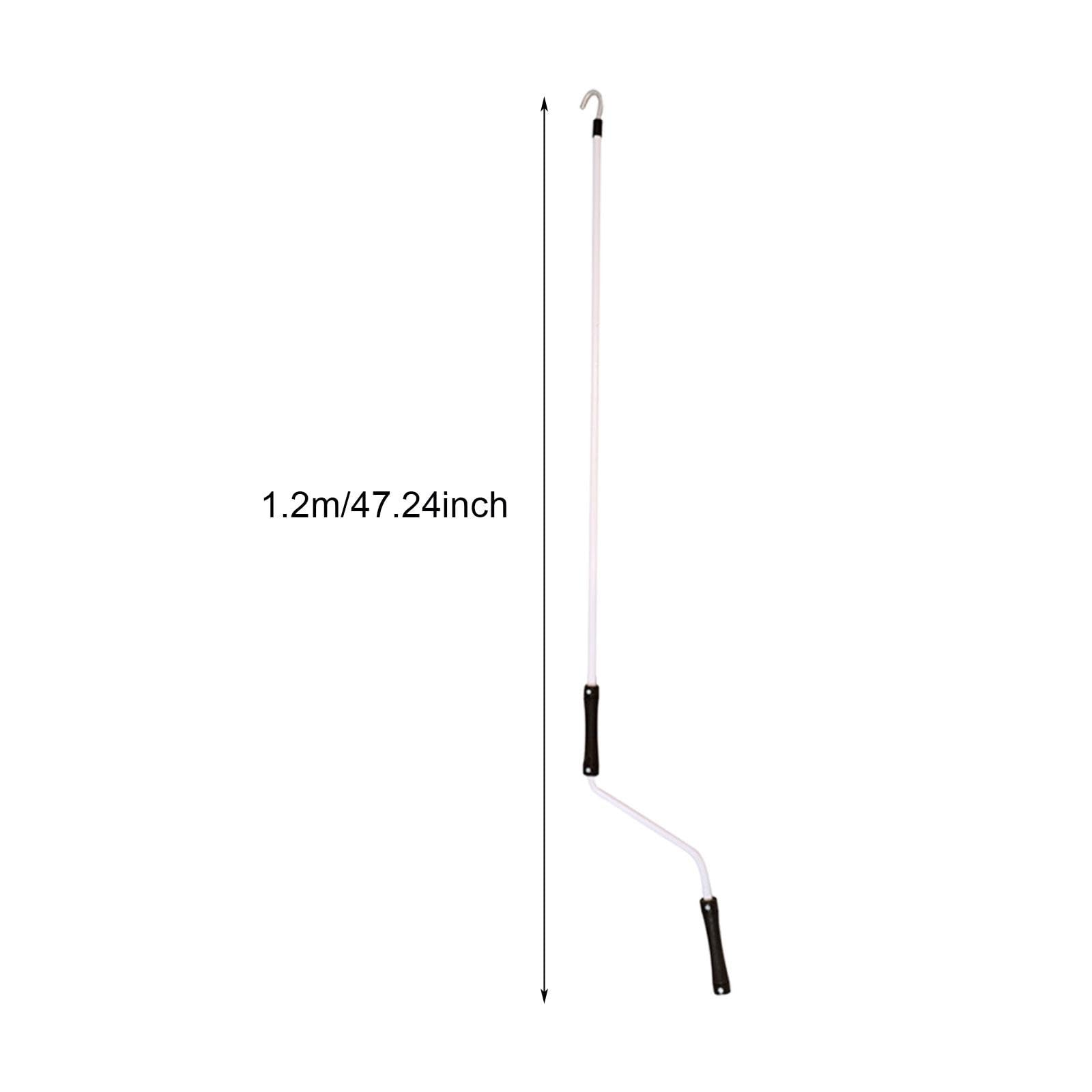 Mango de manivela para toldo, aleación de aluminio, fácil instalación, accesorio de repuesto esencial para caravanas y remolques