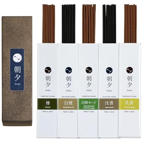 Asayu Japan Natural Incense Sticks Variety Pack Cover