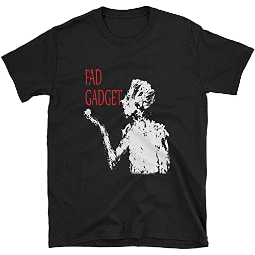 T-Shirts Manches Courtes Black XL Fad Gadget Limited Edition BJA Tribute