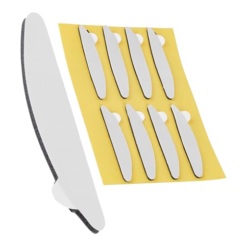 Ersatz Klebestreifen Set 8 Stück kompatibel mit Needit Park Mini automatische Parkscheibe doppelseitiger Spezialkleber für Windschutzscheibe Klebepads Parking Disc Klebesticker Kit Glas Parkuhr